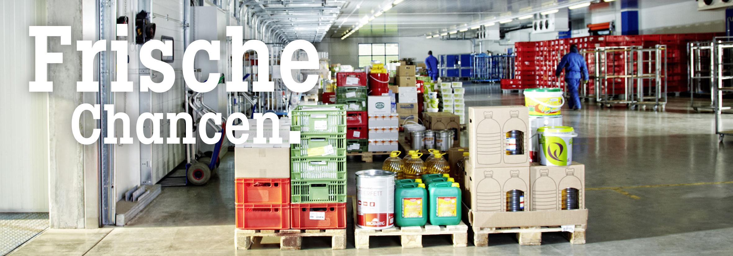 Lagermitarbeiter*in Teilzeit, nachts - Kopfzeile Inserat